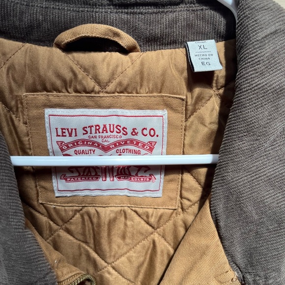 Levi’s Men's Cotton Canvas Zip-Front Utility Jacket - Picture 3 of 5